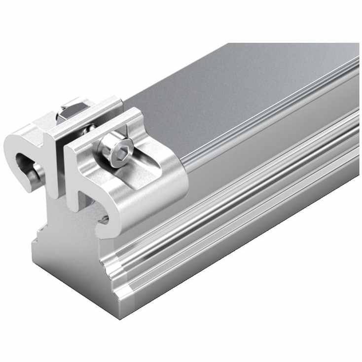 Retainer for cover strip