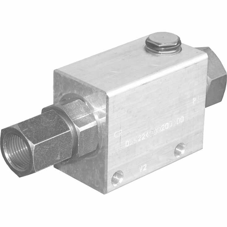 Pilot operated check valve
