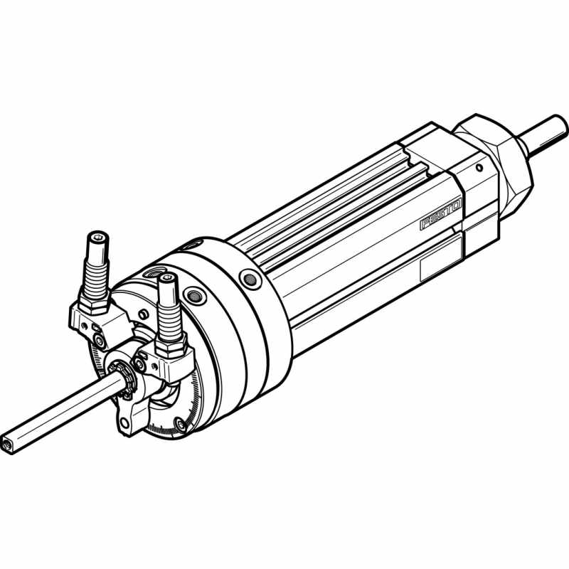 Swivel linear actuators