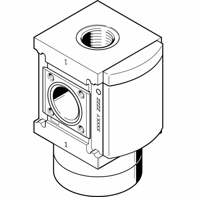 Compressed air porting blocks