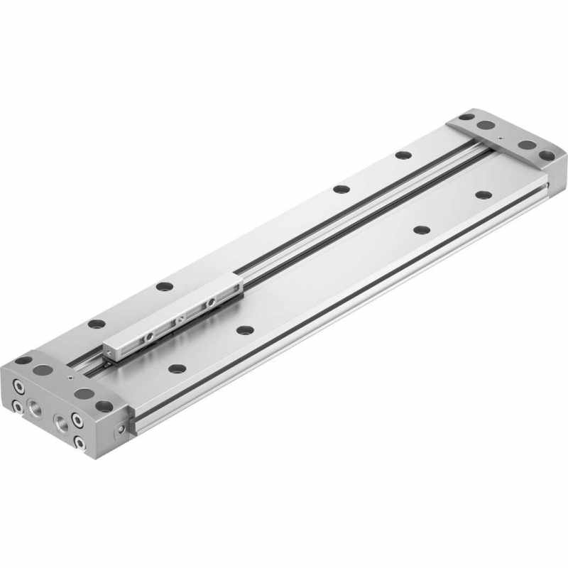 Mechanically coupled pneumatic cylinders