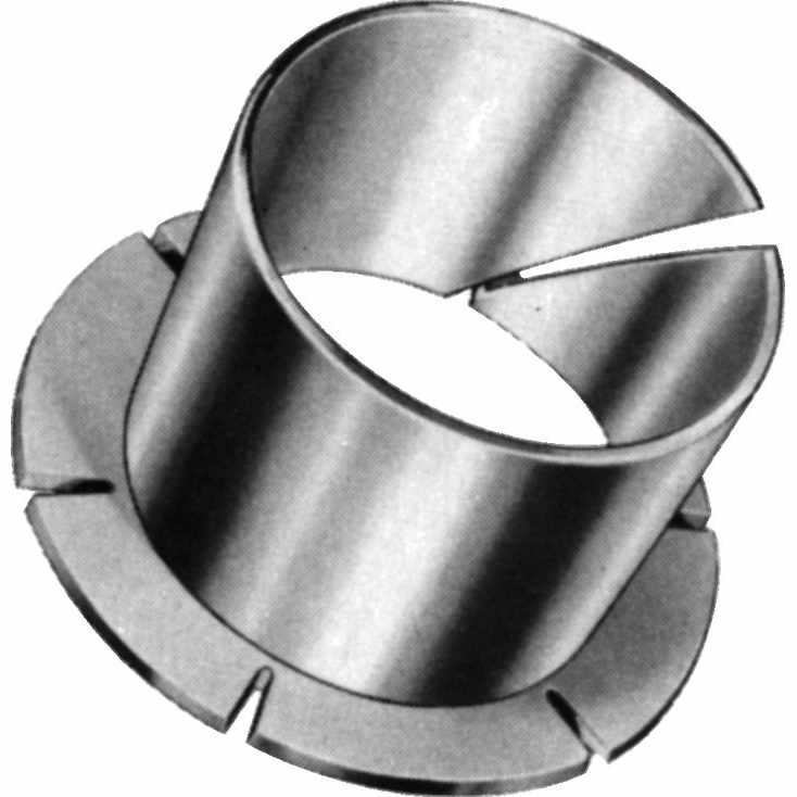 Plastic plain bearings