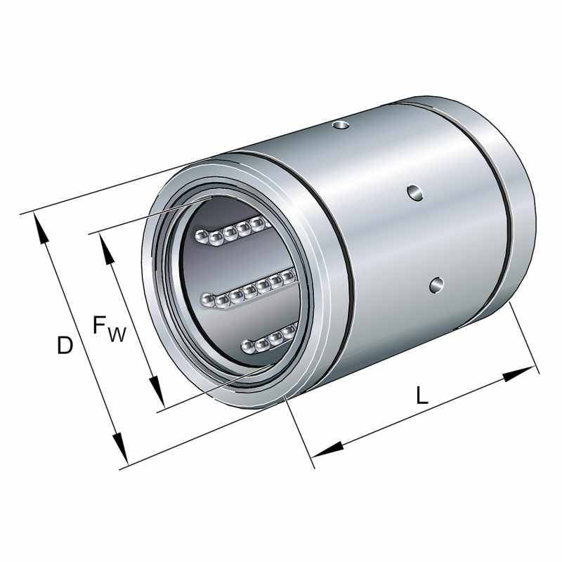 INA Linear ball bearing and housing units