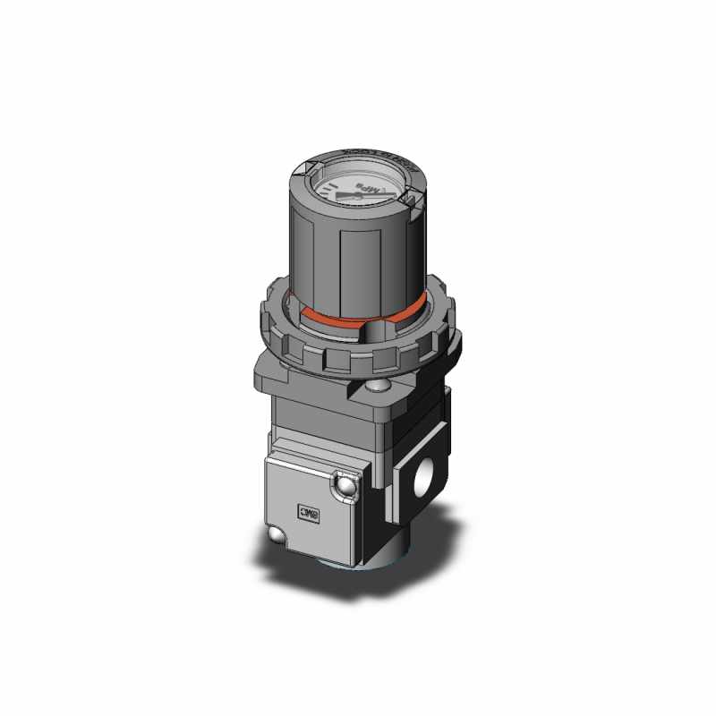 Arg Regulator W Pressure Gauge